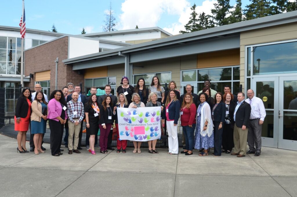 Group shot of child care collaborative task force