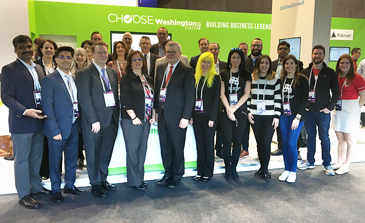 Washington state delegation to international tech trade show MWC Barcelona includes startups, blockchain companies, AI, AR/VR, 5g solutions