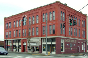URM building image - Vintage brick building
