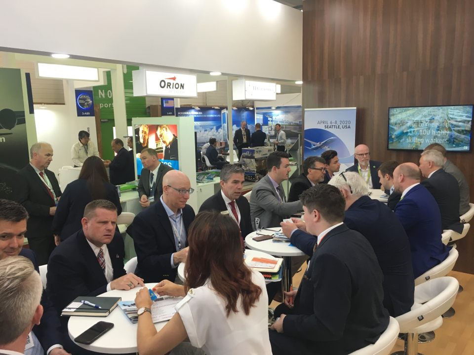 Busy booth at PAS 19