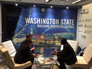 Washington state booth at Select USA Summit 2019