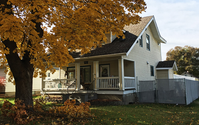 Home that benefited from Commerce's lead program