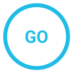Image that says go
