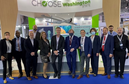Washington state’s aerospace innovation on worldwide display at the 2021 Dubai Airshow