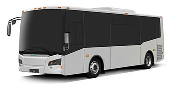 A rendering of the electric bus Vicinity Motors plans to build in Washington State.