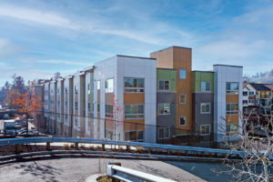 Rendering of Rainier Court Phase IV mixed use development in Mt. Baker neighborhood of Seattle