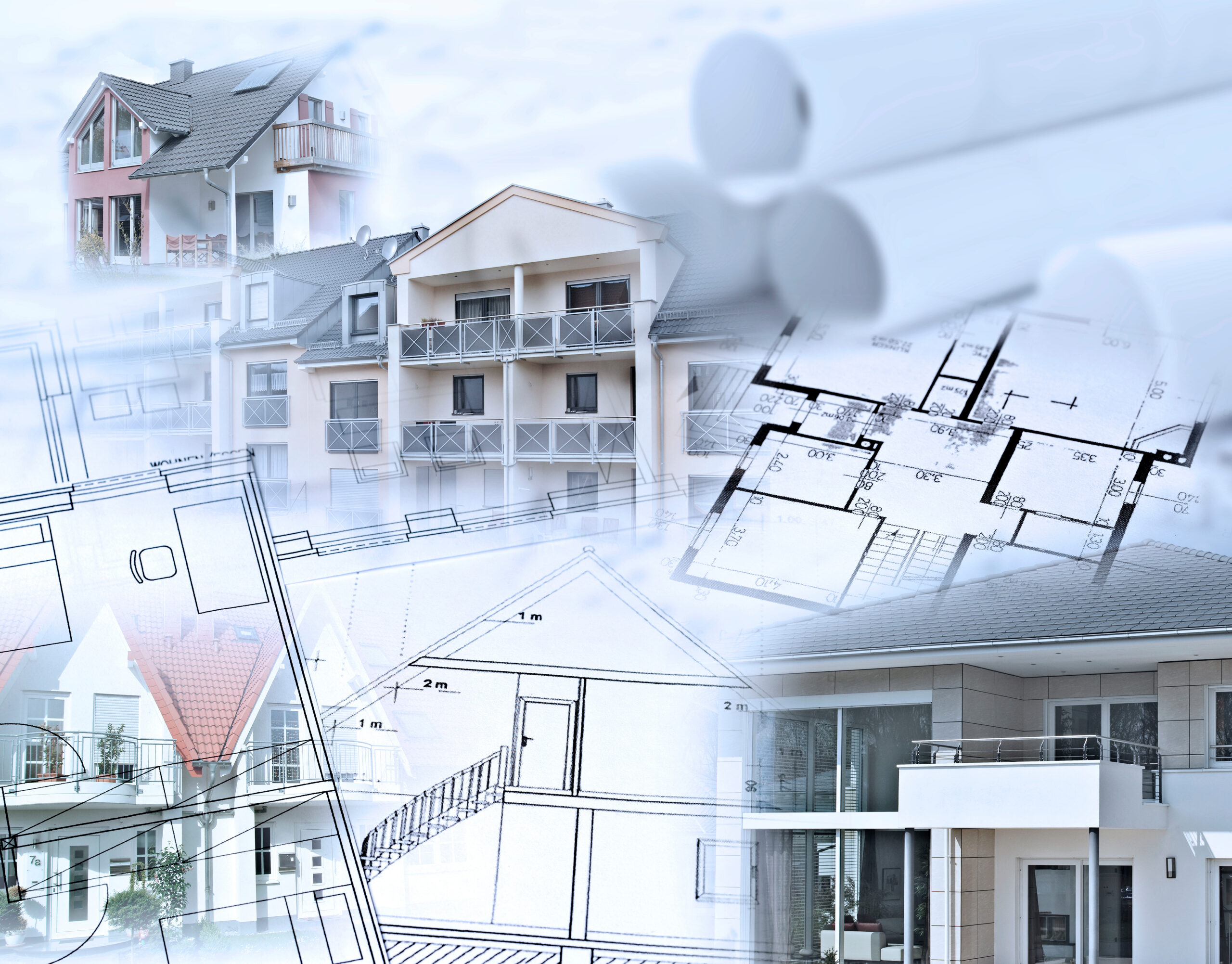 Housing Architecture Montage