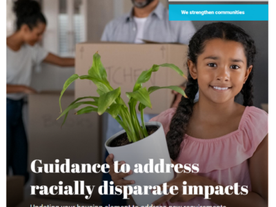 Final guidance to address racially disparate impacts in comprehensive plans