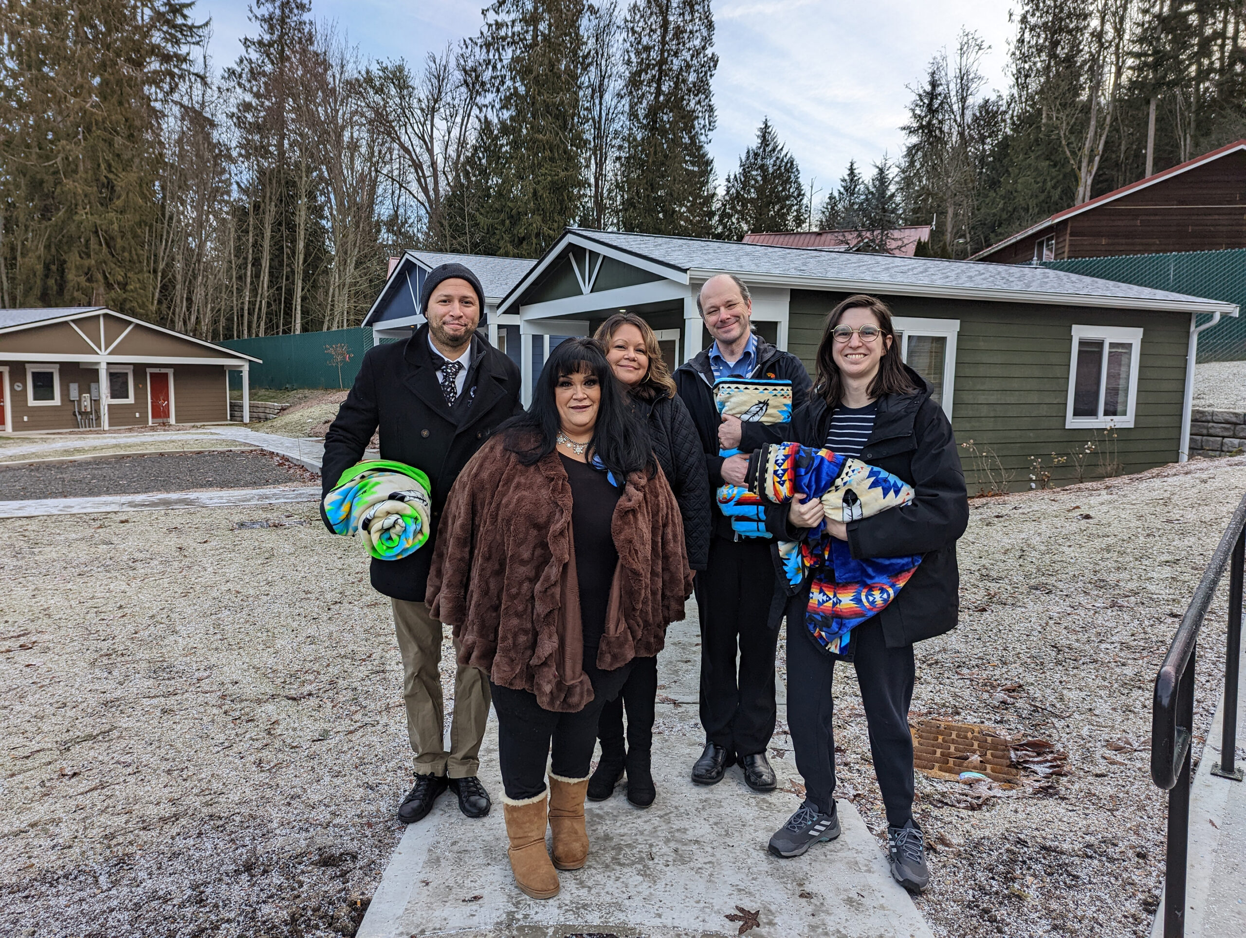 The Tulalip Tribe Village of Hope: 17 tiny homes become permanent supportive housing