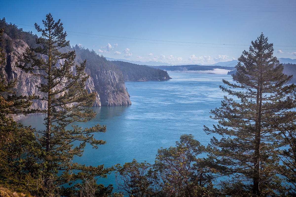Deception Pass in the north Puget Sound