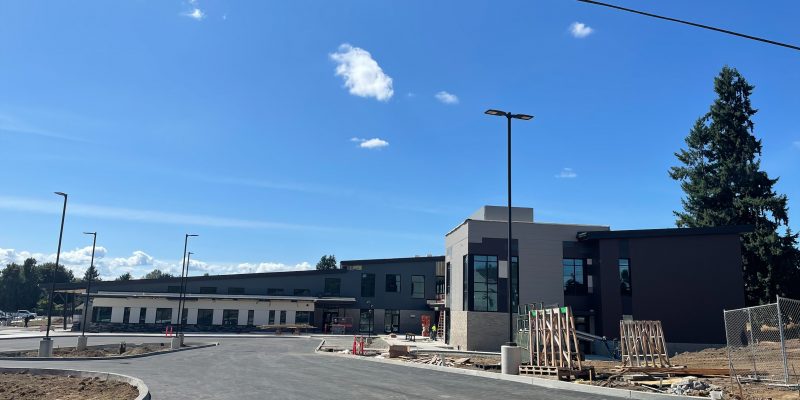 Photo of new elementary school being built in Vancouver, WA